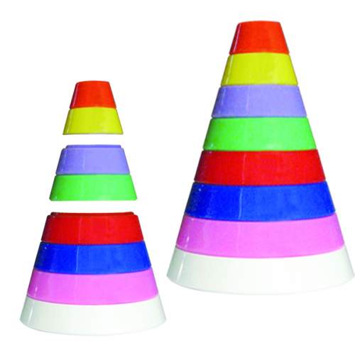 PIRAMIDE CIRCULAR 8 JUEGOS DE 8 PZAS