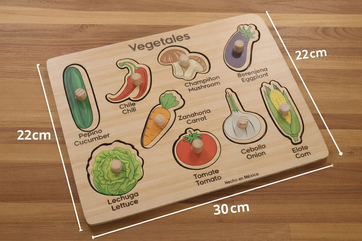 ROMPECABEZAS DE VEGETALES