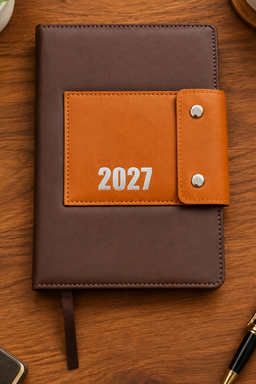 Agendas Ejecutivas 2027 (Mod1) 3 colores (Mayoreo 6 piezas)