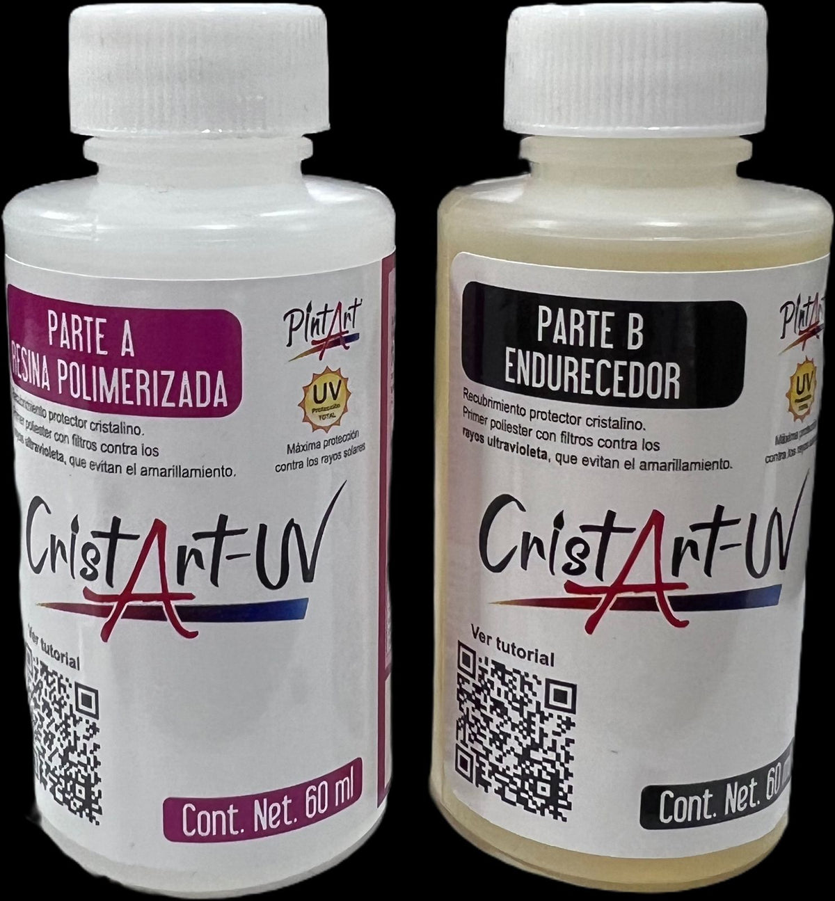 RESINA DE 60ml CRISTART-UV