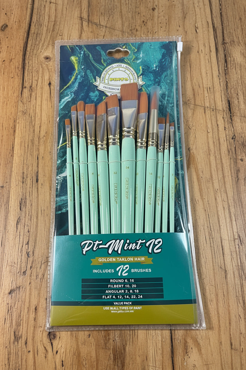 SET DE PINCELES PINTO PT-MINT 12
