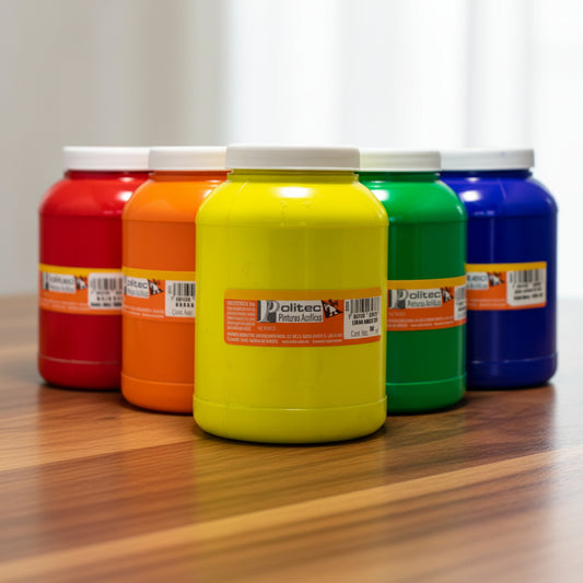 PINTURA ACRILICA POLITEC 1 LITRO