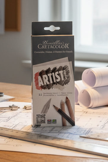 LAPICES DE DIBUJO CRETACOLOR 12PZ