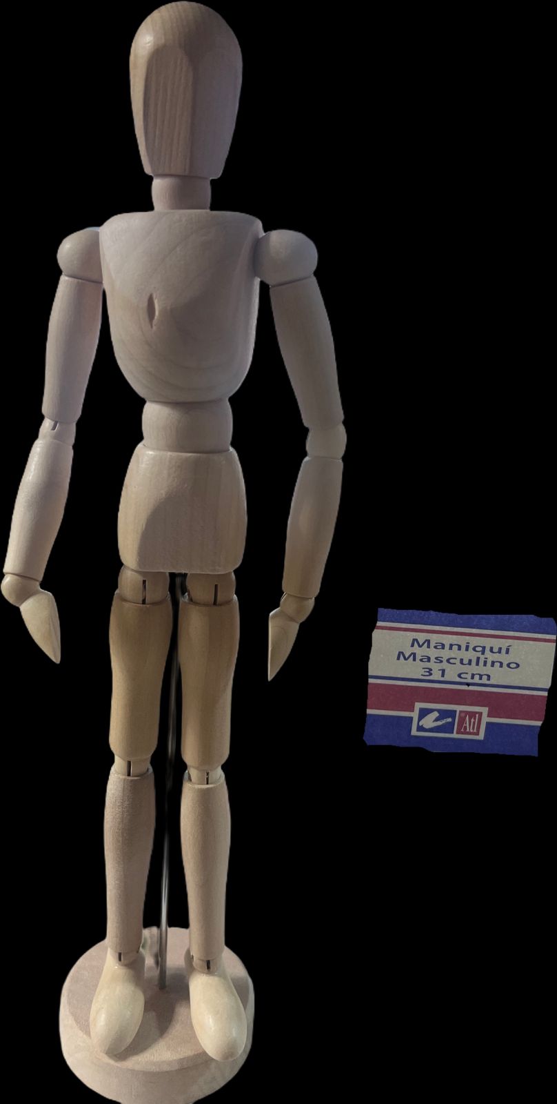 MANIQUI MASCULINO DE 31CM ATL