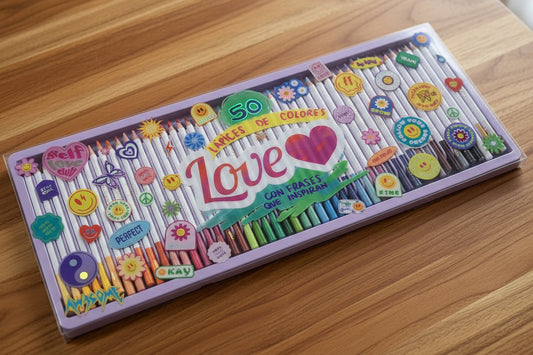 Lápices de Colores LOVE 50 colores
