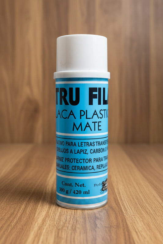 LACA PLASTICA MATE 420ml TRU FILM