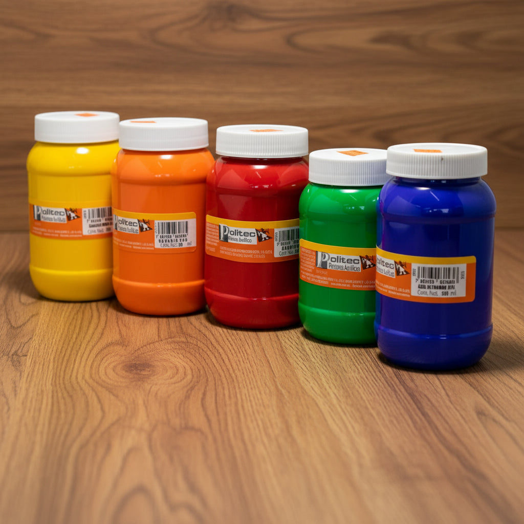 PINTURA ACRILICA POLITEC 500ML
