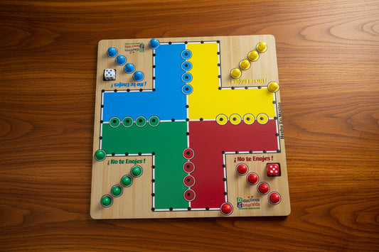 NO TE ENOJES PARA 4 / Juego Didáctico de Madera