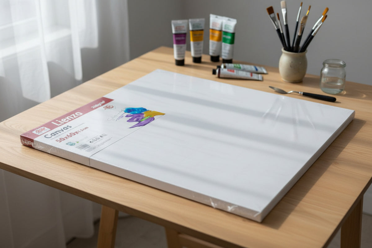 Lienzo Canvas 50cmX60cm (Caja con 6pz.)