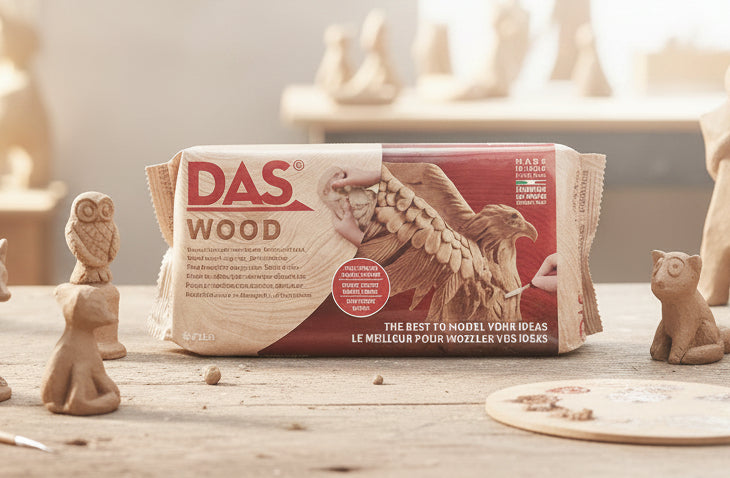 PLASTILINA MOLDEABLE DAS WOOD 500g