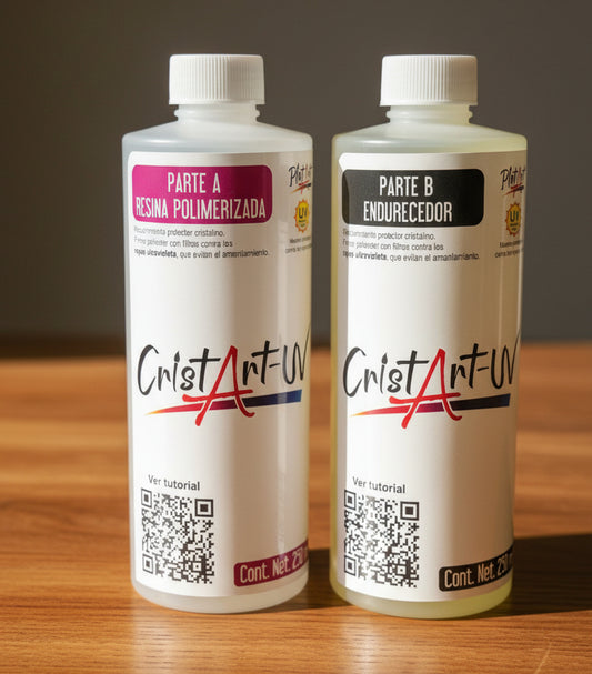 RESINA DE 500ml CRISTART-UV