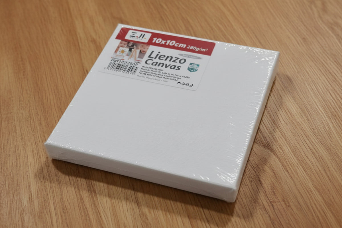 Lienzo Canvas 10cmX10cm (Caja 24pz.)