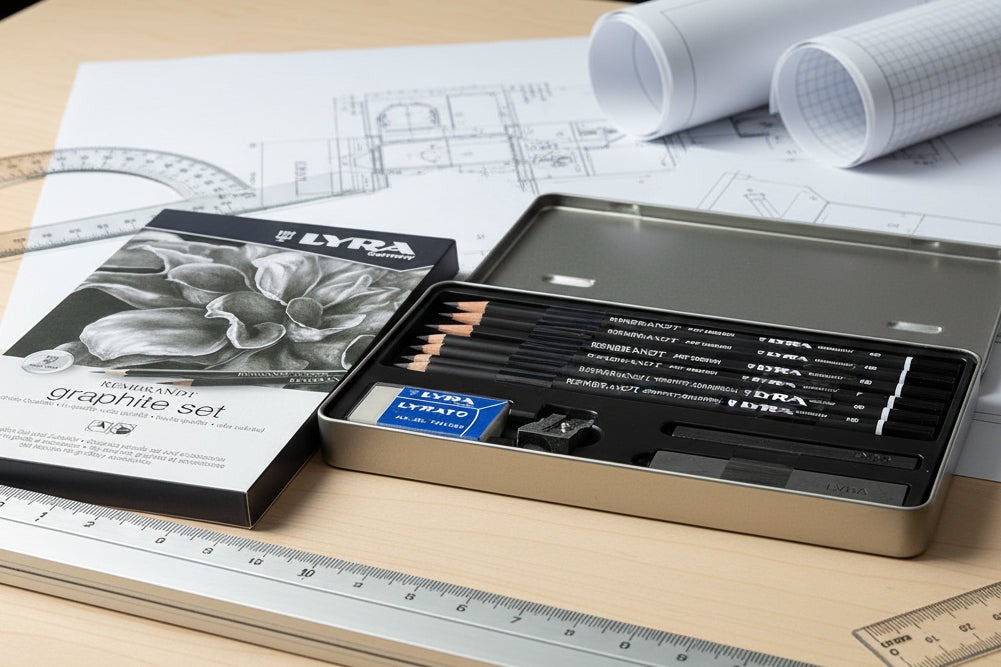 GRAPHITE SET REMBRANDT LYRA 11PZ