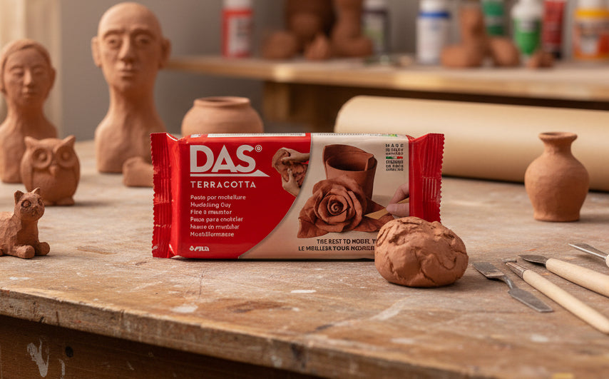 PLASTILINA MOLDEABLE DAS TERRACOTA 500g