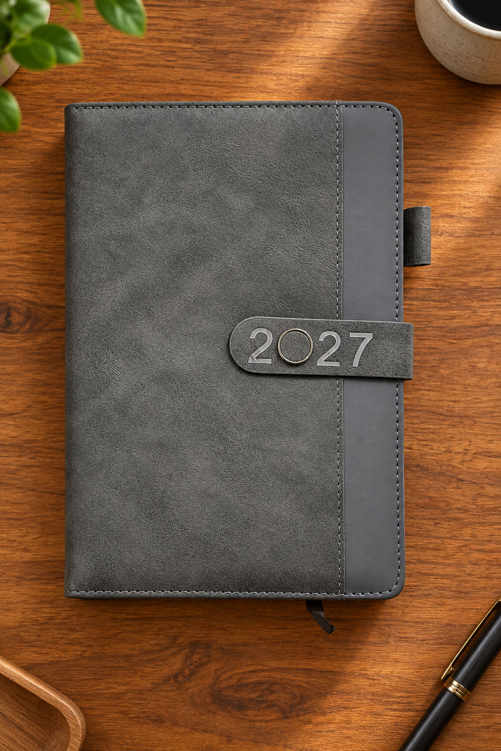 Agenda Diaria Ejecutiva 2027 (Caja de 40 piezas) 4 colores