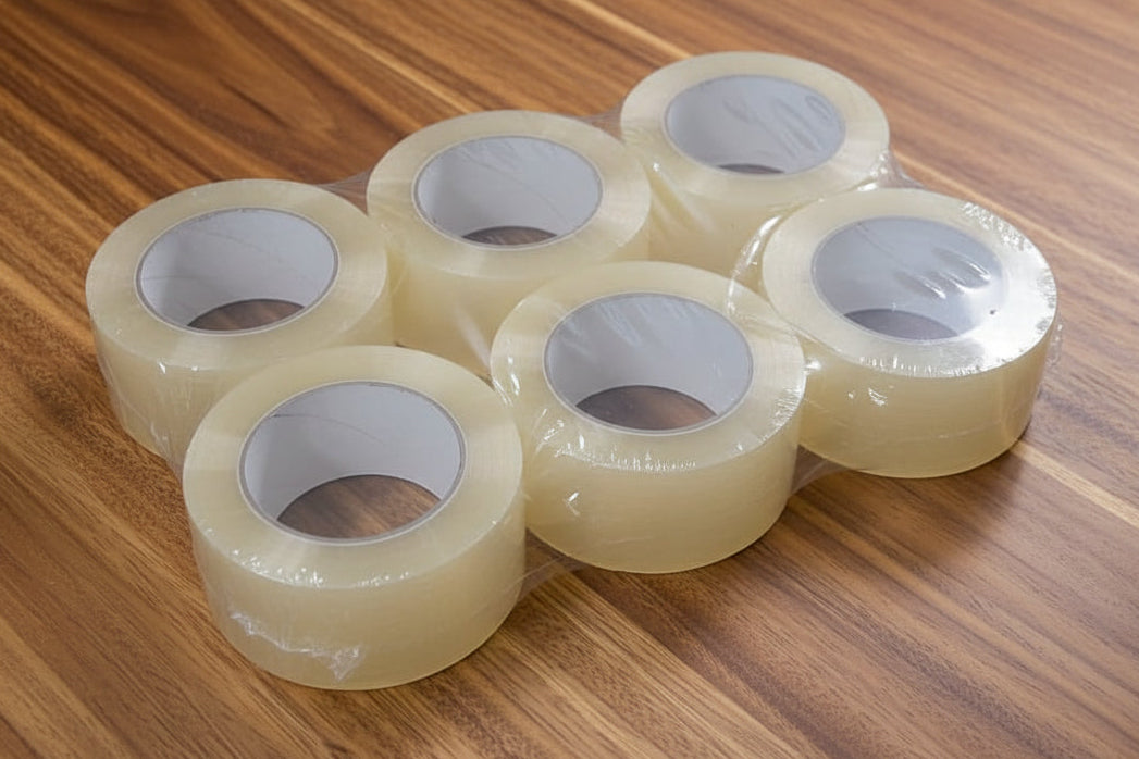 Cinta Diurex Transparente 150m (Paquete con 6pz)