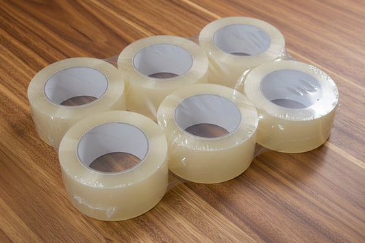 Cinta Diurex Transparente 150m (Paquete con 6pz)