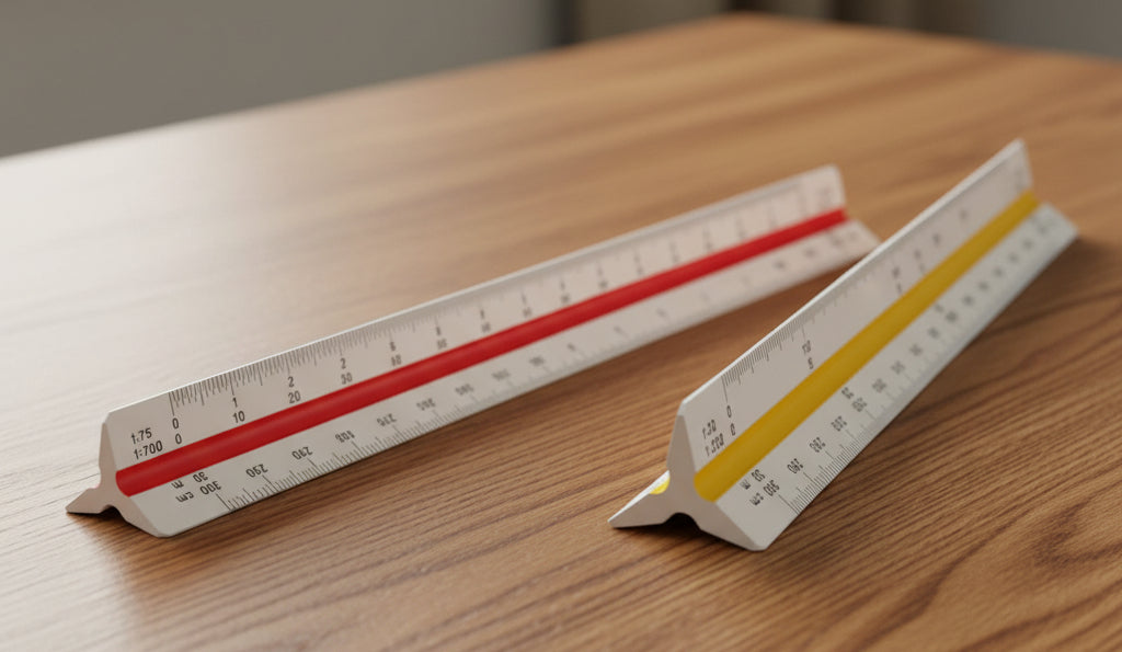ESCALIMETRO DE ALUMINIO 30CM