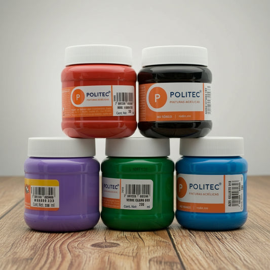 PINTURA ACRILICA POLITEC 250ML