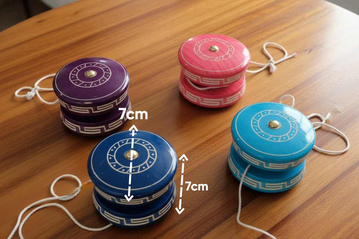 YOYO DE MADERA ARTESANAL