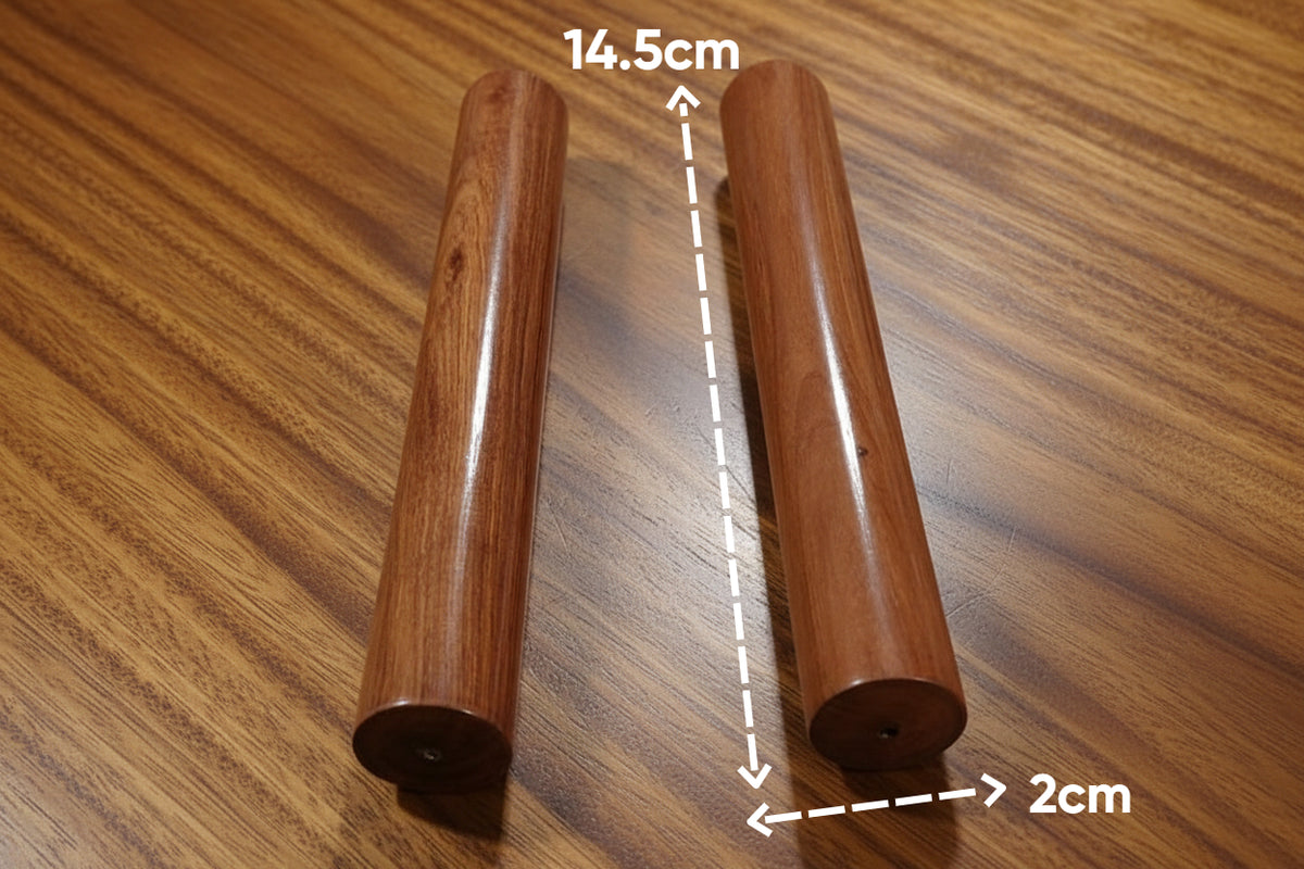 Claves de Madera / Tamaño chico