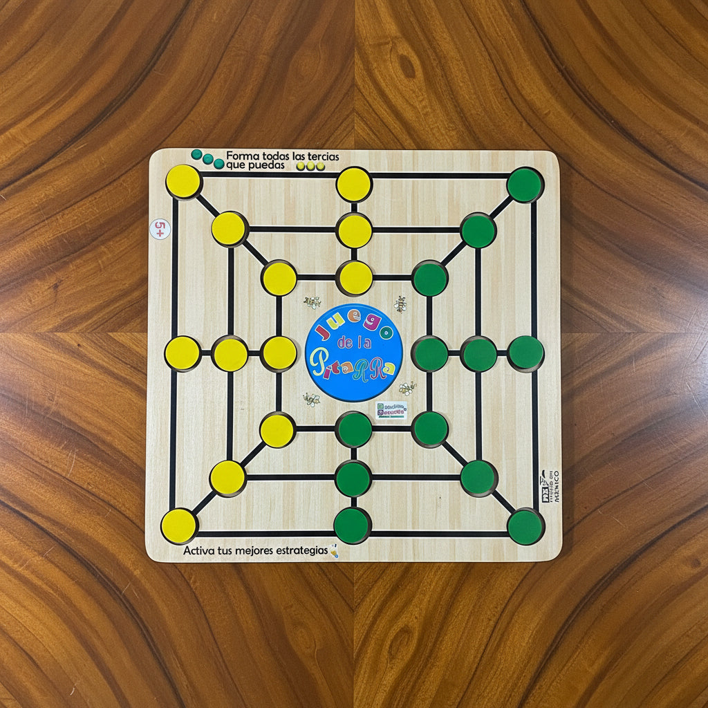 JUEGO DE PITARRA / Juego didáctico Esmeralda