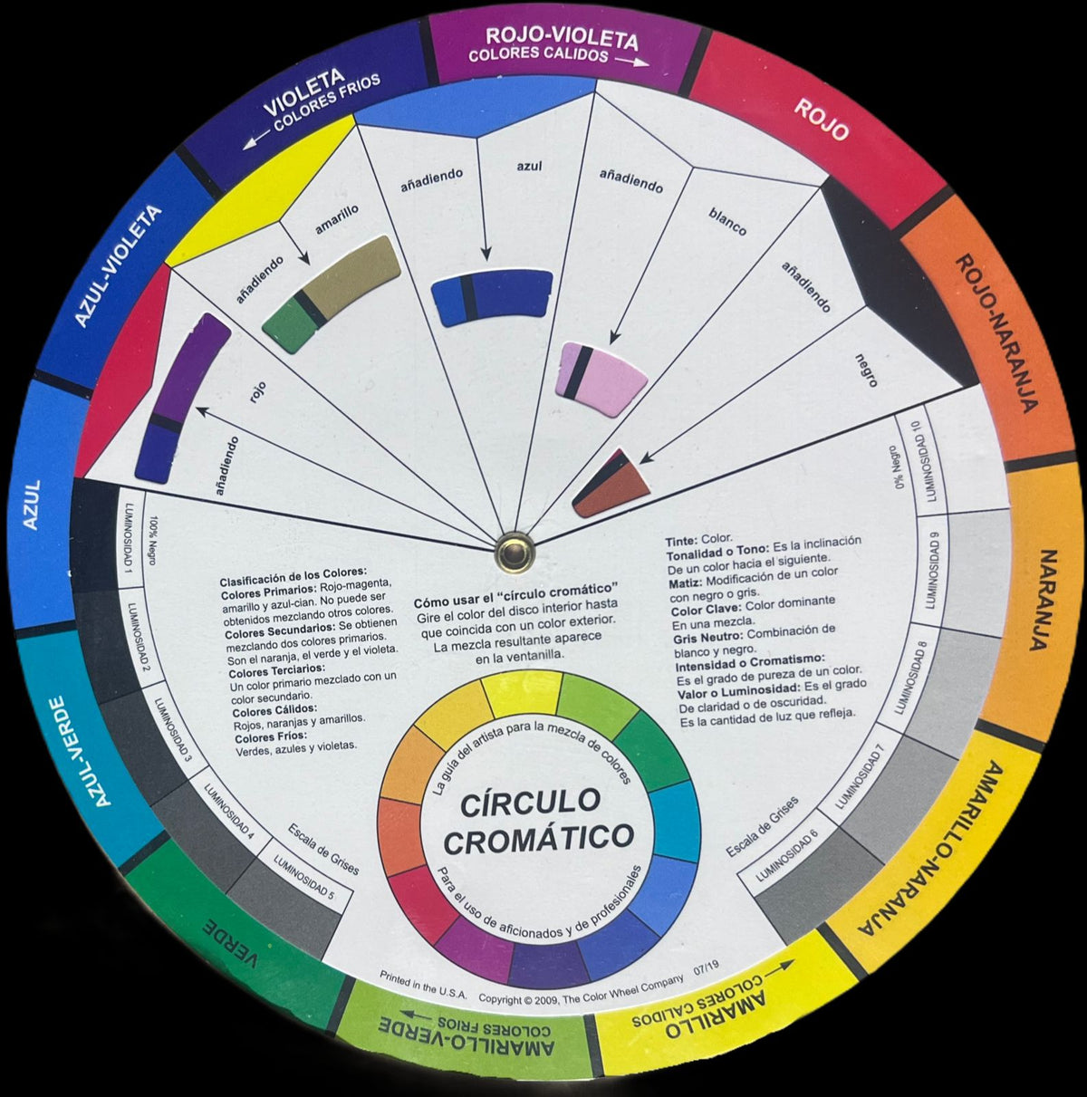CIRCULO CROMATICO CH
