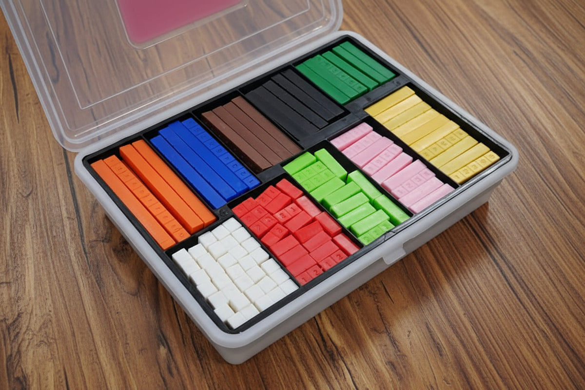 Juego didáctico de Regletas / Mayoreo 12 Piezas