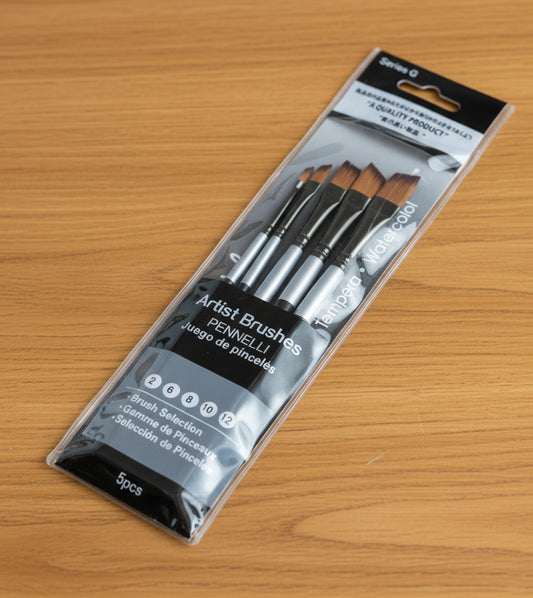 SET DE PINCELES BISELADO SUNUKO SERIES G
