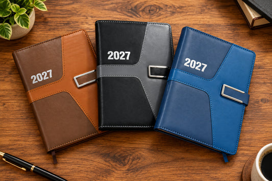 Agenda Ejecutiva diaria 2027 (Caja con 30 piezas)