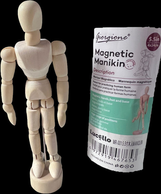 MANIQUI MAGNETICO LUCELLO COMPLETO 5.5"