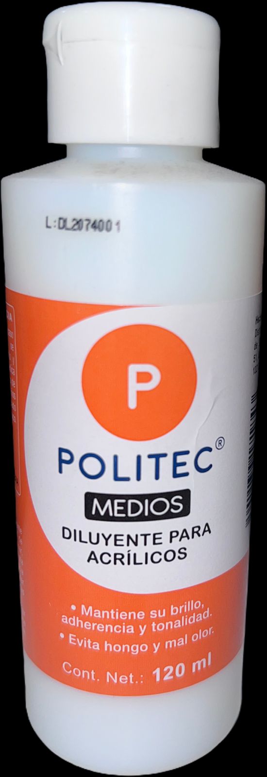 DILUYENTE PARA ACRILICO POLITEC 120ml
