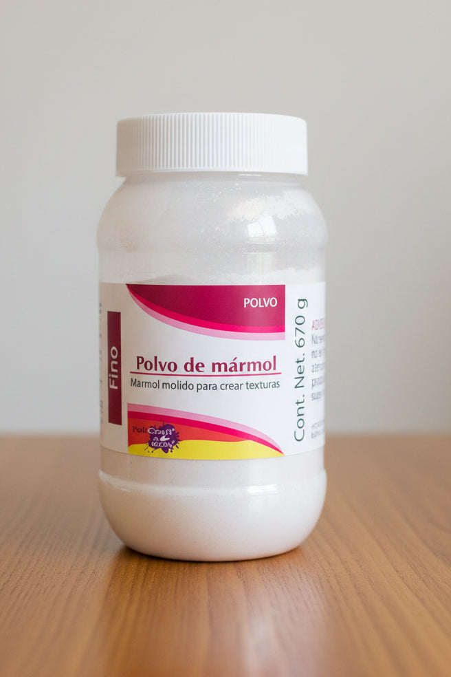 POLVO DE MARMOL FINO 670g