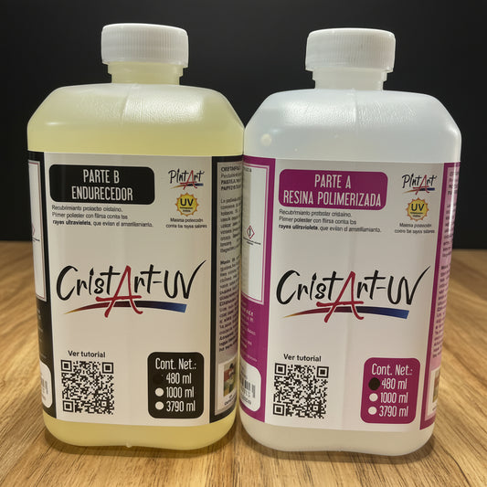 RESINA DE 960ml CRISTART-UV