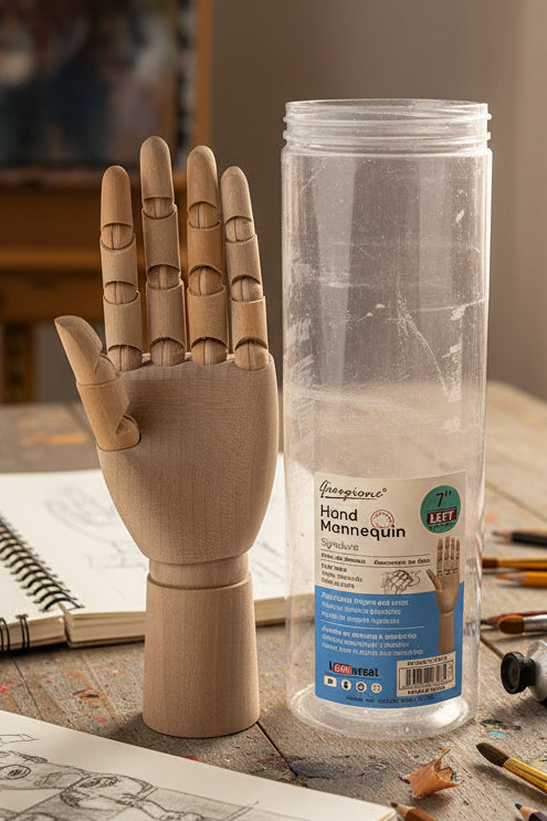 MANIQUI DE MANO 7"